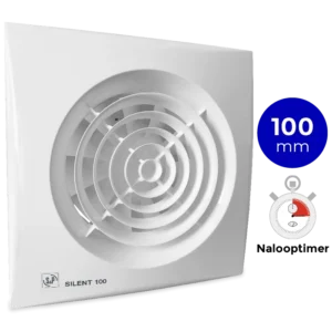Bathroom/toilet fan Soler & Palau Silent (100CRZ) - Ø 100mm - WITH TIMER