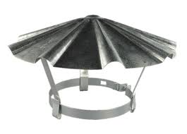 Chapeaux chinois galvanisés avec grille